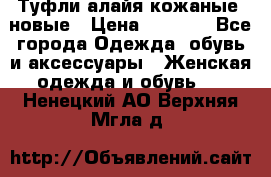 Туфли алайя кожаные, новые › Цена ­ 2 000 - Все города Одежда, обувь и аксессуары » Женская одежда и обувь   . Ненецкий АО,Верхняя Мгла д.